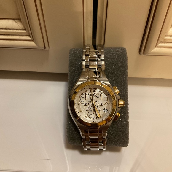 Technomarine Two Tone Chronograph Watch - Picture 1 of 8